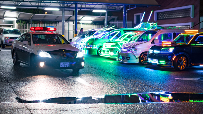 Illustration for article titled Japan's Halloween Car Party Is Out Of This World